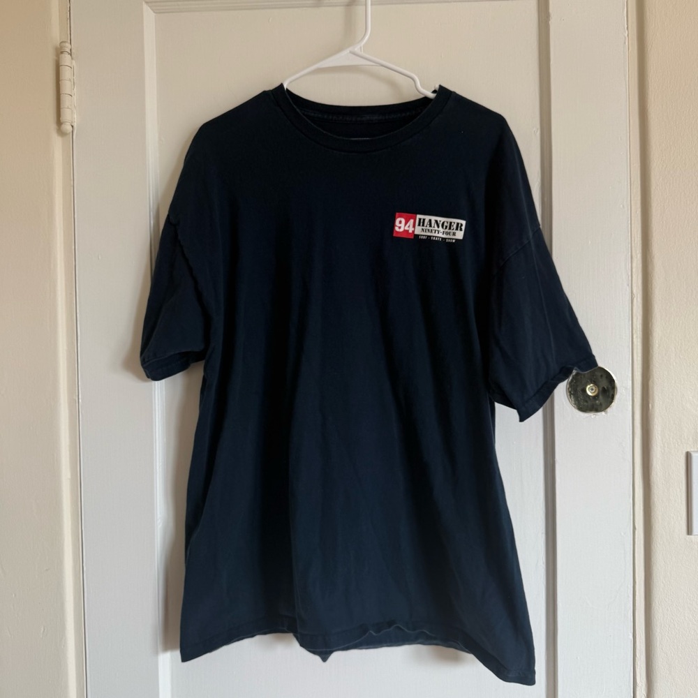 Ninety Navy Short-Sleeve Tee with Red 94 Patch